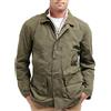 Barbour MCA0732-OL51 Ashby Casual Summer Jacket OLIVE GREEN Cotton Regular Fit Uomo (XL)