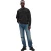 GAP Felpa Logo Uomo, Nero Rosso 796, X-Large