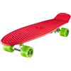 Ridge - Skateboard Big Brother Nickel Mini Skate Cruiser,rosso,completamente assemblato,skatebord unisex