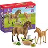 SCHLEICH Horse Club Sarah Che Cura I Cuccioli