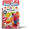 Melissa & Doug Scented Water Wow Blocco attività da colorare Riutilizzabile sensibile all'Acqua, Giocattolo da Viaggio - Frutta
