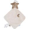 BO BABY'S ONLY Baby's Only - Doudou Heaven - Copertina Coccolosa per Bebè - Panno Comfort per Ciuccio - Peluche a Forma di Stella per Neonati - Copertina Morbida per Bambini e Bambine - Clay/Warm Linen