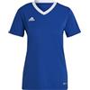 adidas Entrada 22 Short Sleeve Jersey, T-shirt Donna, Team Royal Blue, XL