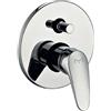 OGOMONDO Miscelatore Doccia Ad Incasso Da Parete Con Deviatore Rubinetto Monocomando Cromato