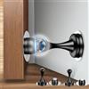 Flintronic Fermaporta Magnetico, 2 Pezzi Ferma Porta da Pavimento, Con 3M Autoadhesivos, Fermaporta a Doppio Scopo Con, per Ufficio, Hotel, Camerette, Bagno, Balcone, Cucina