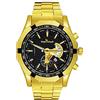 MICGIGI Uomo Orologio al quarzo da polso Orologio classico Orologio analogico rotondo casual con funzione Glow, cinturino in acciaio inossidabile
