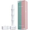Dr.roller Derma Stamp, Dermastamp Regolabile 0-3 mm, Timbro Professionale 140 Perni, Microneedling Derma Roller per Stimolare la Crescita di Capelli, Barba, Viso (Aggiornamento Bianco)