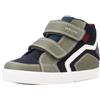 Geox B Kilwi Boy E, Scarpe da Ginnastica Bimbo 0-24, Blu (Navy Musk), 21 EU