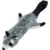 JACK AND VANILLA, Giocattolo di Peluche Procione per Cani 56 cm, Design Realistico, sonoro e Lavabile, Ideale per Giochi interattivi, Colore Brillante, Modello Flatties