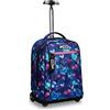 Appack Big Trolley a ppack, Blu, 2 in 1 Spallacci Per Uso Zaino, Scuola y Tempo Libero