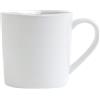 Holst Porzellan KT 040 Anna - Set di 6 bicchieri in porcellana, 0,40 l, 9,2 x 13 x 9 cm, colore: Bianco