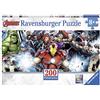 Ravensburger Italy 12737 5 - Puzzle Avengers Panorama, 200 Pezzi