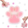GWAWG Squishy Zampa gigante, giocattolo a forma di zampa di gatto, giocattolo di spremere a forma di zampa di gatto, giocattoli a pressatura per gatti Kawai, giocattolo anti-stress patte14x14cm