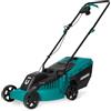 VONROC Tosaerba Elettrico VONROC 1300W, Larghezza di Taglio 32cm, Contenitore 30L, Altezza Regolabile, Leggero e Facile da Trasportare