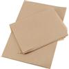 MOUYAT 500 fogli di carta oleata, 20 x 30 cm, fogli di carta pergamena per la cottura, addensare antiaderente fogli di carta oleata per biscotti, pane, pizza, patatine fritte, forno