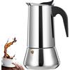 DITOSH 12 Tazze Stovetop Espresso Maker Moka Pot Espresso Maker in acciaio inox Percolator Italian Coffee Maker Capable Mocha Coffee Machine Cafe Classic Maker for Home e Camping 600ml 20oz