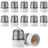 Sporgo 12 Adattatori E27 a E14: Adattatore per Lampade LED e CFL