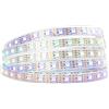 BTF-LIGHTING WS2815 (WS2812B aggiornato) 5m 60pixels/m RGB indirizzabili individualmente luce pixel a doppio segnale a LED 5050 SMD colore dei sogni magici IP67 impermeabile bianca PCB DC12V