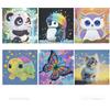 SZSMW Set da 6 Pezzi Diamond Painting Bambina - 15 * 15cmPittura Diamante - Diamond Painting Bambini - Decorazioni Creative Fai-Da-Te, Regali di Compleanno per Ragazzi E Ragazze (6-12 Anni)