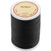 Smomend 0.5mm Cordoncino In Cotone Cerato 80m,Nero Rotolo Corda Di Cotone Cerato,Filo Gioielli Filo Cordino Filo Di Cera Per Collane Cerato Per Bracciali,Ideale Per Gioielli Fai Da Te,Braccialetti E Collane
