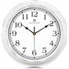 Lafocuse 30cm Orologio da Parete Vintage, Silenzioso Rustico Retro Orologio da Cucina, Bianco Shabby Chic Decorativo senza Ticchettio per Soggiorno Camera da Letto Ufficio