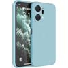 Topme Cover per HONOR X7a (6.75 Inches) Custodia Case, Protezione Della Pelle Della Custodia in Silicone Tpu - Azzurro