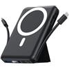 Azmuth Power Bank, per Magsafe Powerbank iPhone 10000mAh, Caricatore Portatile Magnetico Wireless 22.5W PD Ricarica Rapida con Display LED Batteria Esterna per iPhone 16/15/14/13/12/Pro/Pro Max