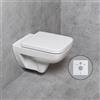 Geberit Renova Plan WC sospeso, SET con accessori, 202150000+TK2000+PR9999XX, Renova Plan bianco [WC > WC Sospesi]