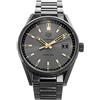 TAG Heuer Carrera WAR1113.BA0602 - Orologio al quarzo svizzero con cassa e cinturino in titanio, quadrante nero, Moderno