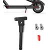Nova imboxs Cavalletto di Ricambio per Scooter Elettrico Xiaomi M365 / M365 PRO, con Viti e Gomma Regalo