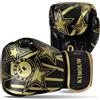 KTMOUW Guantoni da Boxe in PU Pelle Guanti Boxe per MMA Muay Thai Allenamento Kickboxing Unisex Adulto 10 12 14 oz