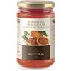Agrisicilia Marmellata biologica di Arancia rossa di Sicilia I.G.P., con frutta biologica, ideale per colazione e merenda, vasetto da 360 grammi