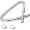 YICH Tubo di Scarico del Riscaldatore di Parcheggio per Auto Tubo di Scarico del Serbatoio del Carburante del Riscaldatore di Parcheggio da 100 cm x 24 mm