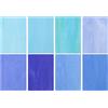 QUARKZMAN 8 Fogli Lastre Vetro Colorato, 100x150mm PMosaico di Vetro Varietà Piastrelle per Progetti Fai Da Te Decorazione Casa, Serie Blu