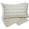 GX GARGIX Completo letto cotone matrimoniale singolo lenzuola fantasie shabby sotto sopra federe (Plt-30, SINGOLO)