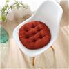 uyeoco Set 4/2/1 Cuscini Sedia da Cucina/Cuscini di Seduta, Cuscini Sedia rotondi esterno 40x40/30x30cm,Cuscino per sedia cucina ufficio da giardino da ufficio(Coffee,1PC_50CM/20IN)