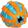 JACK AND VANILLA, Pallina da Snack interattiva per Cani, Non tossica e Durevole, Design Attraente, Ø 7,8 cm, Colori Blu Chiaro e Arancione, Ideale per Cani Piccoli e Medi Modello Rubber Toys