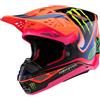 ALPINESTARS Casco SUPERTECH M10 DEEGAN MONSTER Arancione Fluo Rosa ALPINESTARS S
