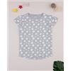 Prénatal T-shirt bimba grigia margherite