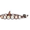TAMASHII BRACCIALE UNISEX 1 GIRO CON PIETRE RED GLUE FLOWER BHS900-267