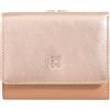 DUDU Portafoglio Donna Piccolo in Pelle RFID con Portamonete a Clic Clac Compatto 6 Porta Carte Tessere Ballerina