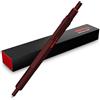 rOtring 600 penna a sfera | Punta media | Inchiostro nero | Corpo penna interamente in metallo | Tartufo al cioccolato | Impugnatura zigrinata antiscivolo e fusto esagonale | Ricaricabile