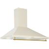Klarstein Cappa Aspirante 90 cm, Cappa Cucina 90cm, Ventola Cappa Cucina in Acciaio Inox a Parete, 591.5m³/h, LED, Cappa Aspirante Filtrante Classe A, Cappa Aspirante Cucina con Filtro per Cappa