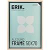 Grupo Erik Cornice 50x70 cm Legno - Portafoto da Parete in MDF Effetto Legno per Poster, Quadri, Puzzle o Foto | Cornice da Parete con Accessori per Appendere Inclusi e Packaging Protettivo