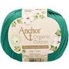 Schachenmayr Anchor 00430 - Cotone organico, 4 fili, circa 125 m, giada 50 g
