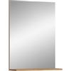 xonox.home Bad Scout X06N3719 - Specchio da parete in rovere di salvia e artisano, ca. 60 x 79 x 18 cm