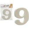 Pincello S3607137 Numero 9, Polistirolo, Materiali Vari, Multicolore, Taglia Unica