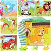 Megaser 18 Puzzle Bambini 3 4 5 anni di Legno, Regalini Fine Festa Bambini, Rompicapo, Gadget Bomboniere Compleanno, Giochi Montessori, Imballaggio Individuale, (18 puzzle animali)