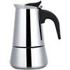 Beufee Caffettiera Moka Espresso, Stovetop Espresso Maker Moka Pot Espresso Maker In Acciaio Inox Caffettiera Italiana Moka Express(200ml)