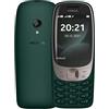 NOKIA 6310 GREEN MÃ"VIL SENIOR, DUAL SIM, 2.8 CÁMARA 0.3 MP, BLUETOOTH, RADIO FM, MICRO SD
